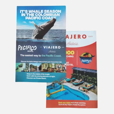 Volantes a color por dos lados