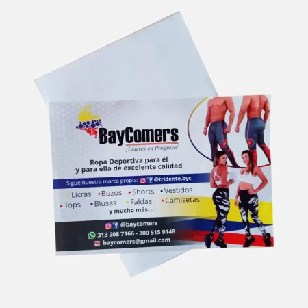 Volantes a color por un lado