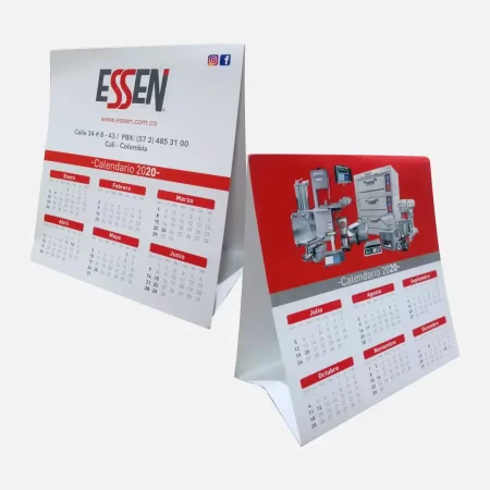 Calendarios de Escritorio Sencillos